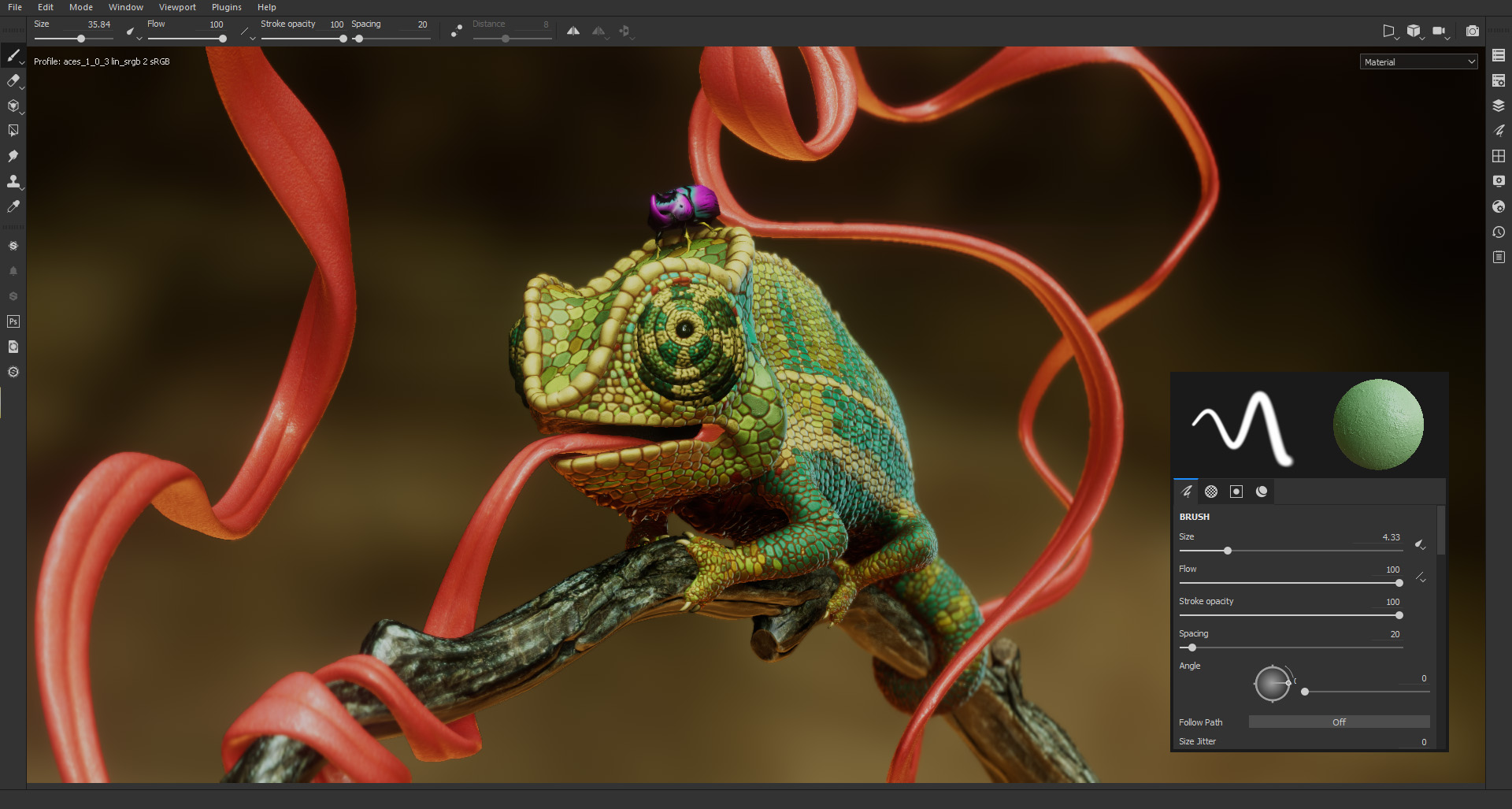 Substance Painter 3d painting software